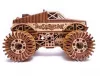 Wood Trick Monster Truck 3D fa mechanikus modell