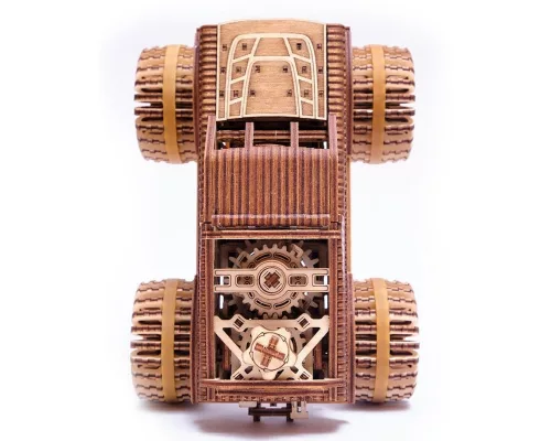 Wood Trick Monster Truck 3D fa mechanikus modell