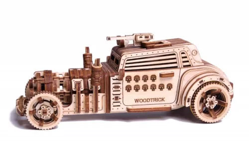 Wood Trick Apocalyptic car autó 3D fa mechanikus modell
