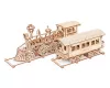 Wood Trick R17 gőzmozdony 3D fa mechanikus modell