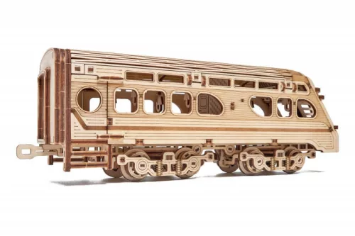 Wood Trick Atlantic Express vonat 3D fa mechanikus modell