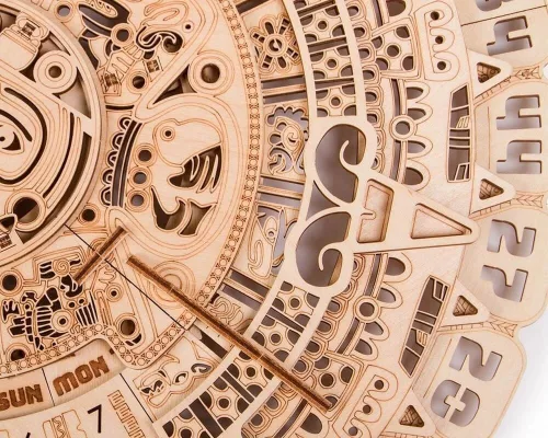 Wood Trick Maja naptár 3D fa mechanikus modell