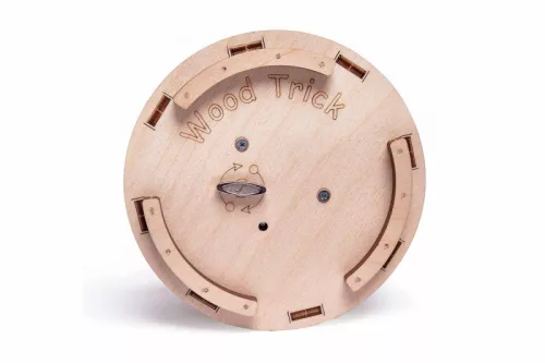 Wood Trick Táncoló baleriák zenélő doboz 3D fa mechanikus modell