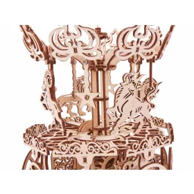 Wood Trick Körhinta 3D fa mechanikus modell