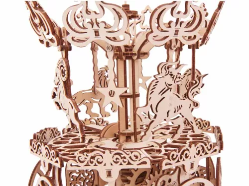 Wood Trick Körhinta 3D fa mechanikus modell