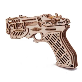 Wood Trick Cyber Gun 3D fa mechanikus modell