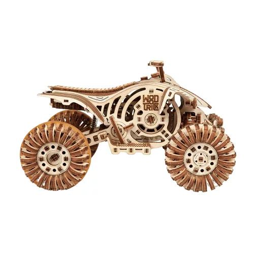 Wood Trick Raptor Quad Bike 3D mechanikus fa modell