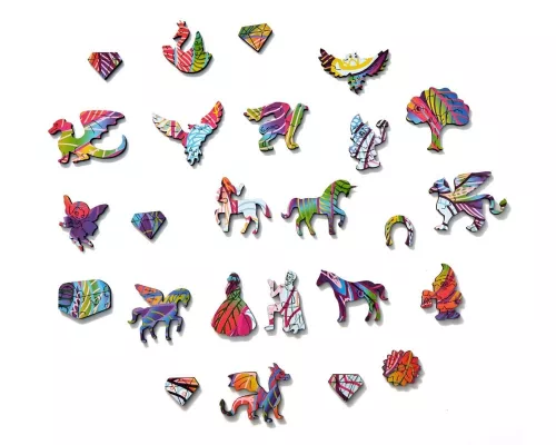 Wood Trick Unikornis mágikus fa puzzle