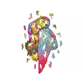 Wood Trick Papagáj mágikus fa puzzle