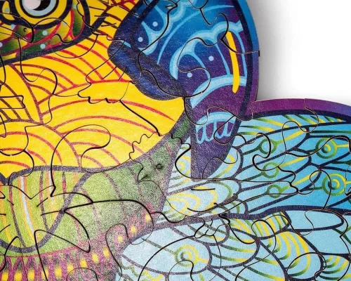 Wood Trick Papagáj mágikus fa puzzle