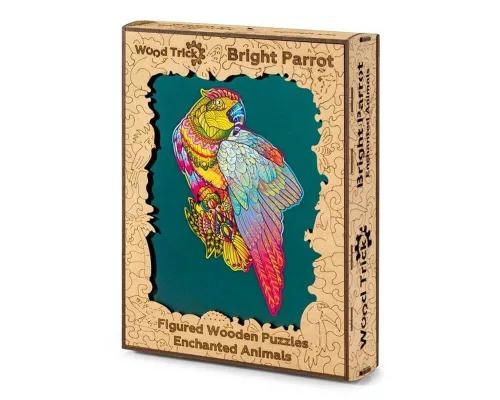Wood Trick Papagáj mágikus fa puzzle