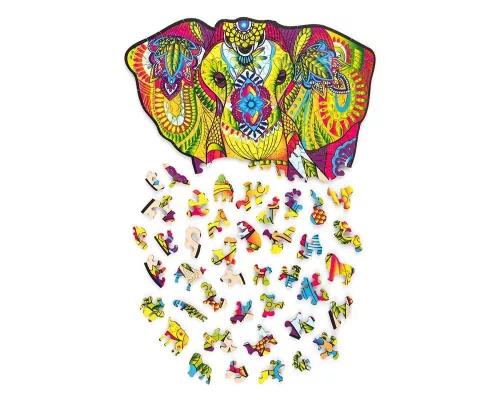 Wood Trick Elefánt mágikus fa puzzle