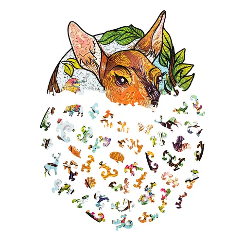 Wood Trick Őzike mágikus fa puzzle 