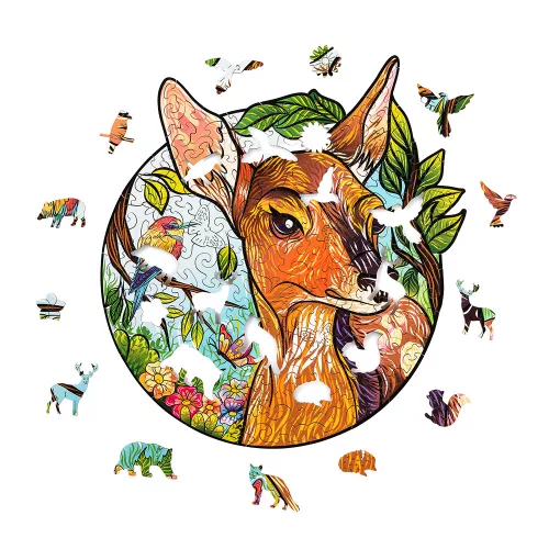 Wood Trick Őzike mágikus fa puzzle 