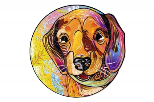 Wood Trick Vidám kölykök: Charlie mágikus fa puzzle