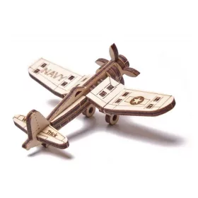 Wood Trick Repülőgép 3D fa mechanikus modell