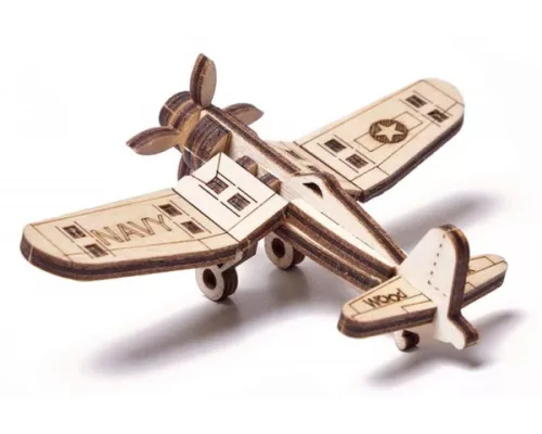 Wood Trick Repülőgép 3D fa mechanikus modell