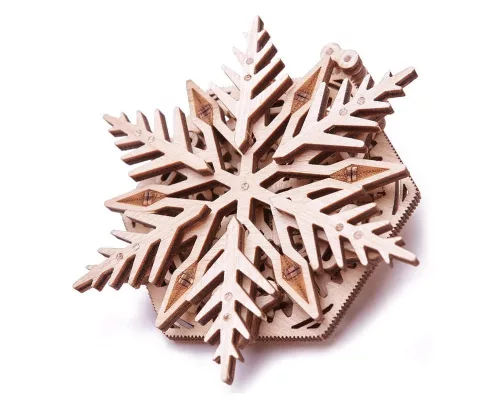 Wood Trick Hópehely 3D fa mechanikus modell