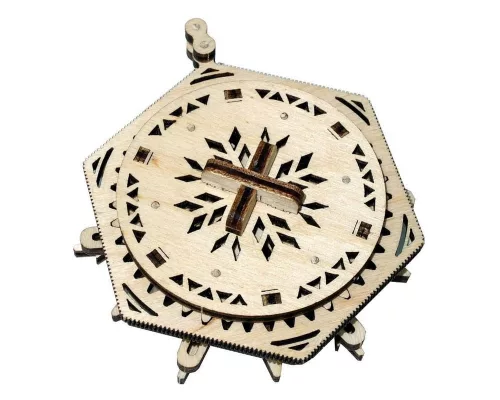 Wood Trick Hópehely 3D fa mechanikus modell