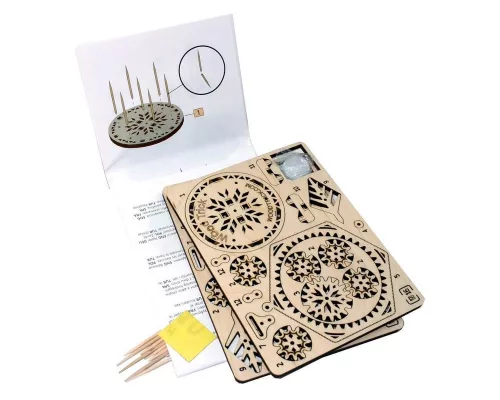 Wood Trick Hópehely 3D fa mechanikus modell