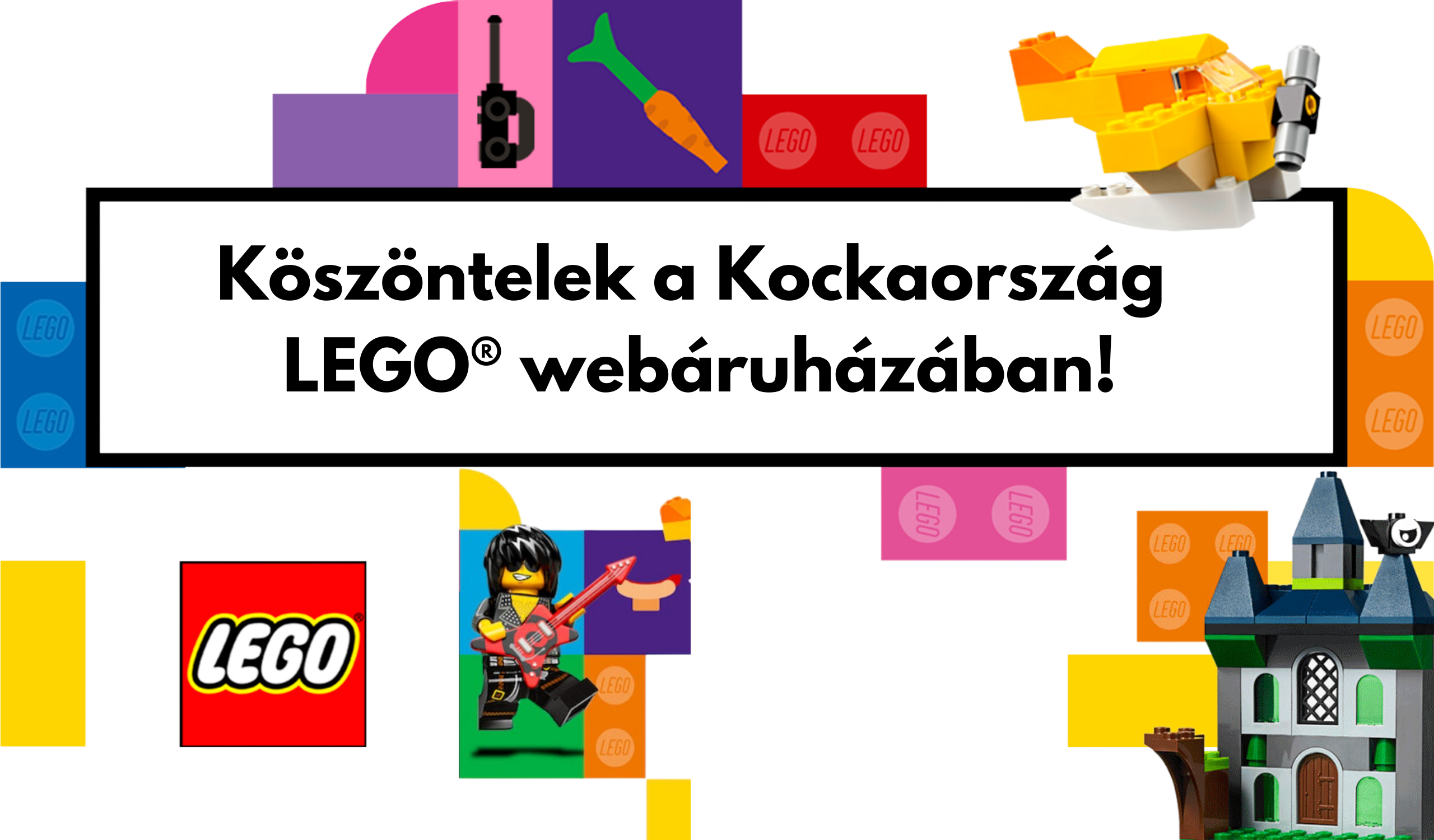 LEGO® - Egy világ a képzeletnek