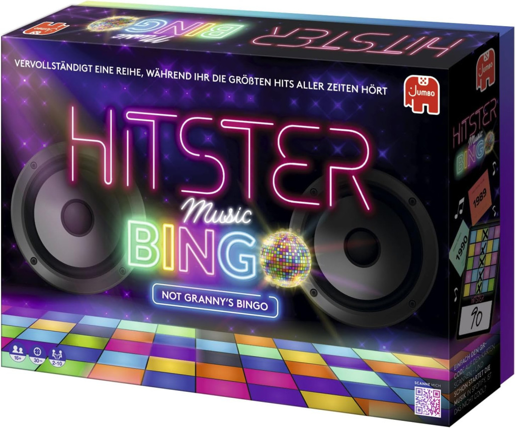 Hitster Bingó Zenei Játék – alternatív kép 1
