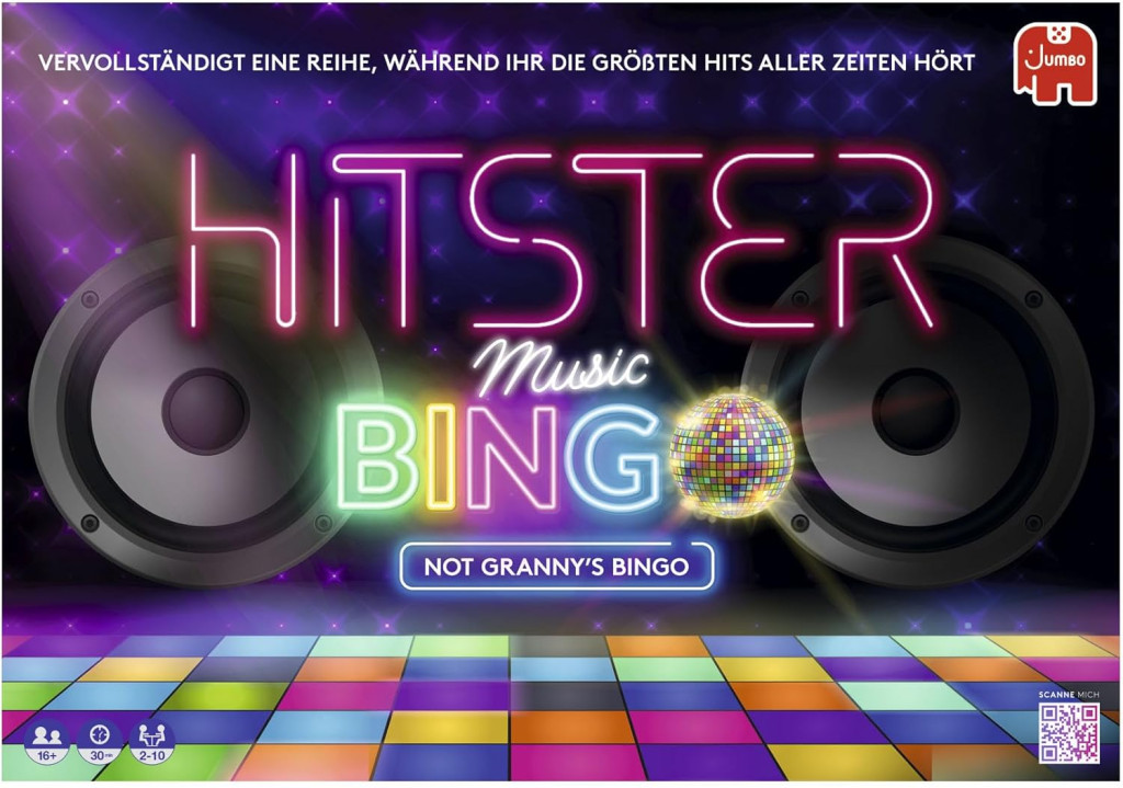 Hitster Bingó Zenei Játék – alternatív kép 2