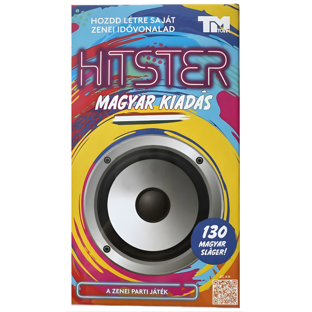 Hitster magyar verzió - társasjáték 130 magyar slágerrel – fő nézet