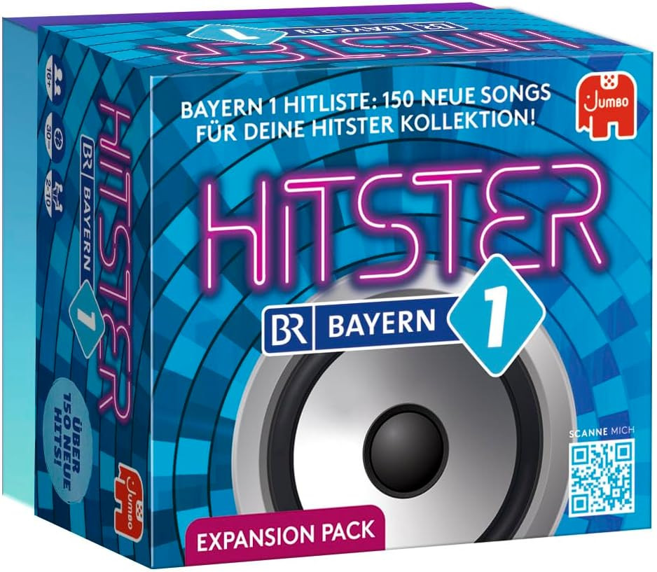 Hitster Bayern 1 slágerlista kiegészítő – fő nézet